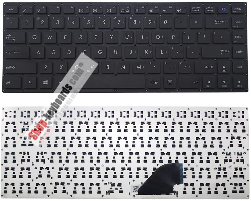 Asus MP-12F36B0-9203W Keyboard replacement
