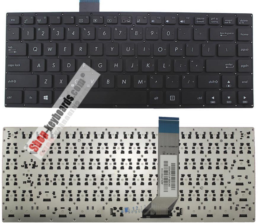 Asus MP-12F36GB-9201 Keyboard replacement