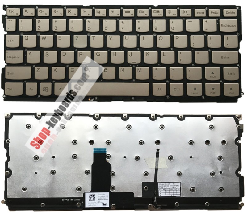 Lenovo 5CB0K93825 Keyboard replacement