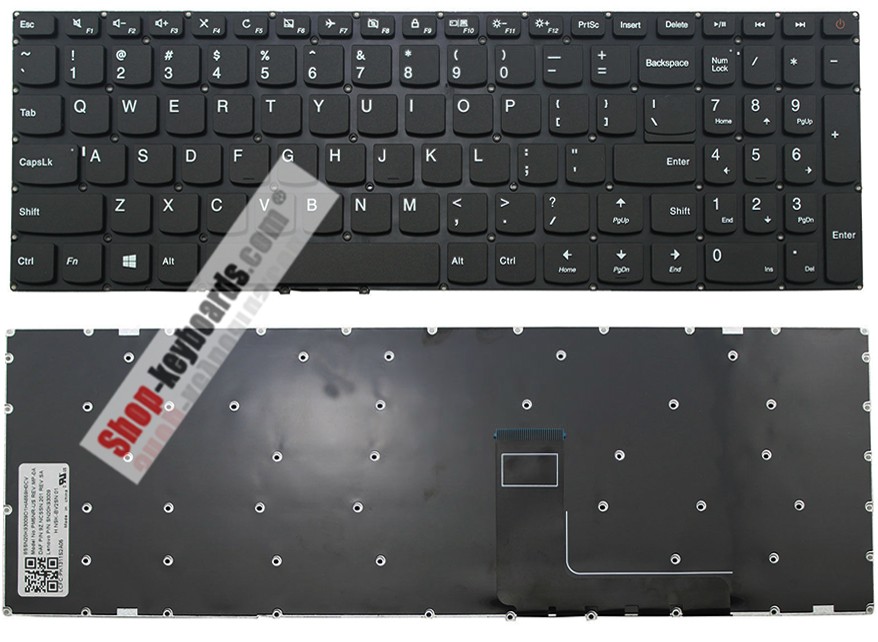 Lenovo 9Z.NCSSN.21E Keyboard replacement
