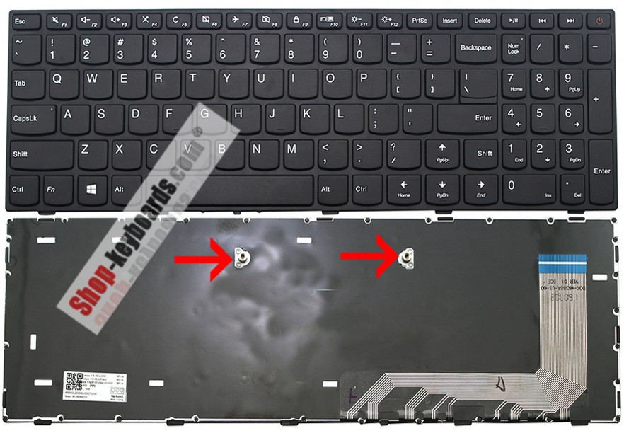Lenovo LCM15L56B0-686 Keyboard replacement