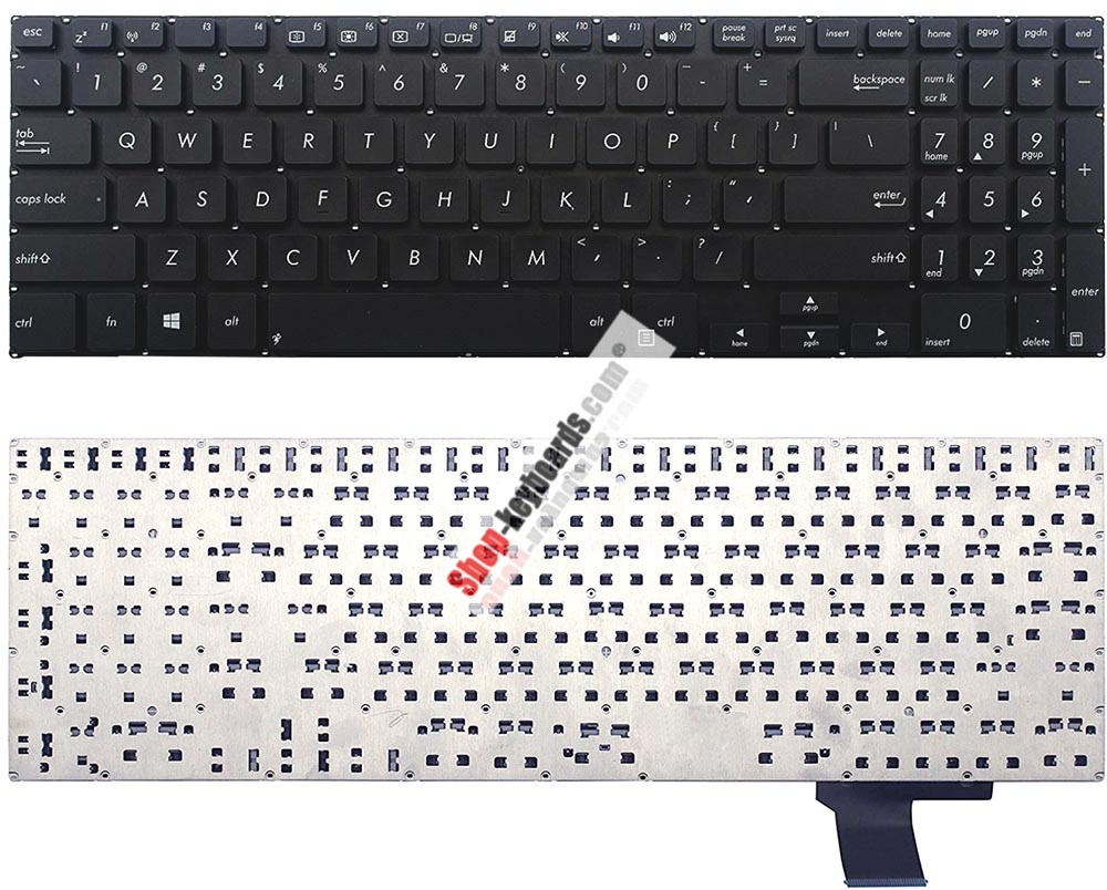 Asus MP-12N36F06442W Keyboard replacement