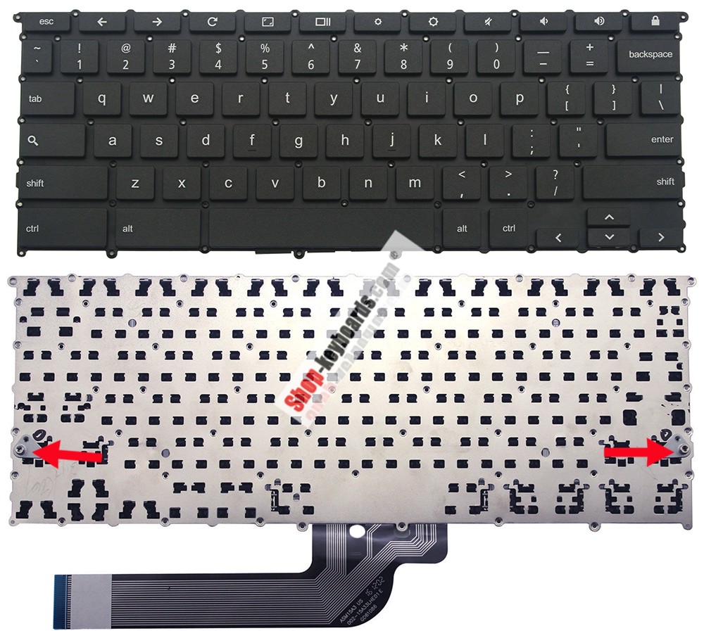 Asus Chromebook C100 Keyboard replacement
