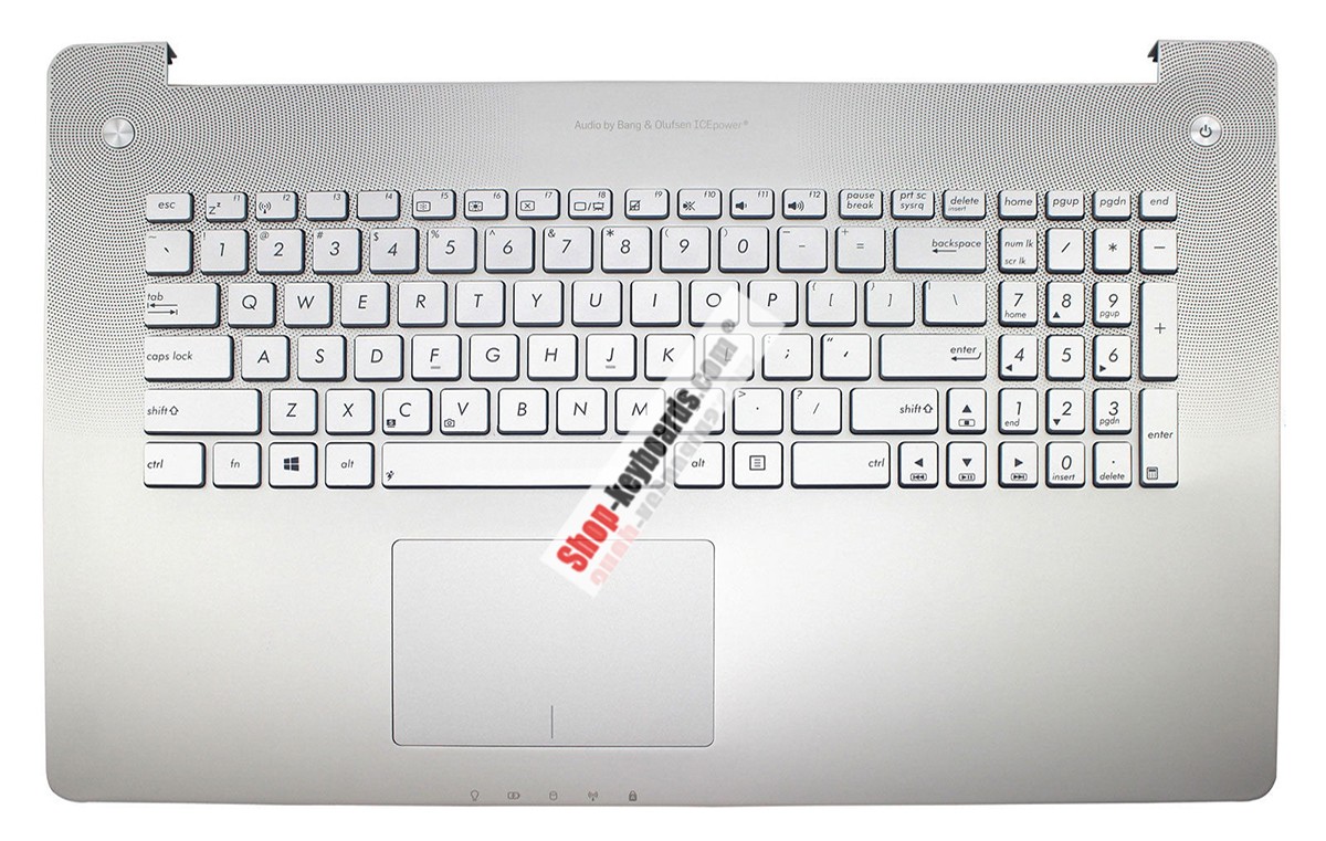 Asus N750 C Shell Keyboard replacement
