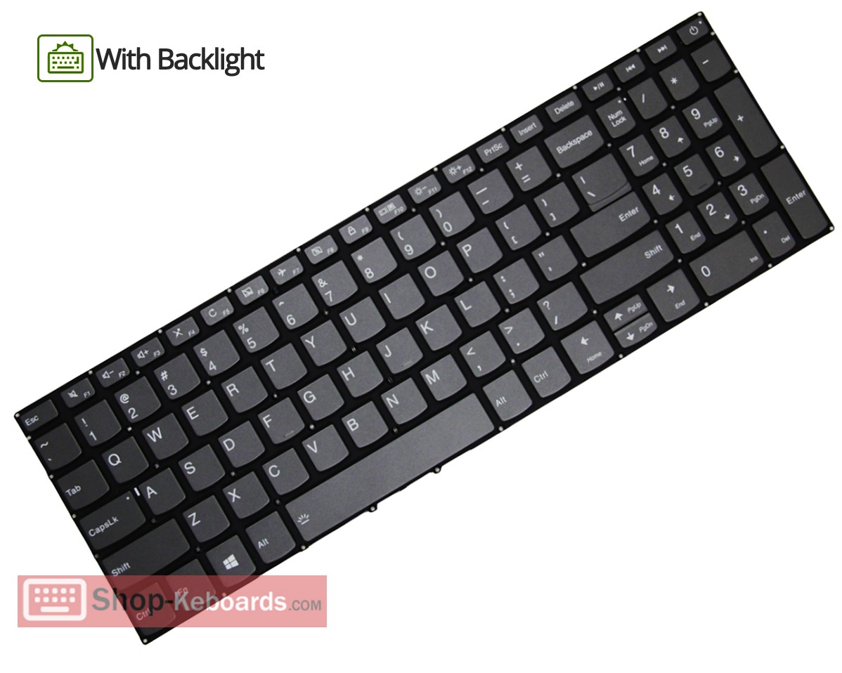 Lenovo 5CB0U43870  Keyboard replacement
