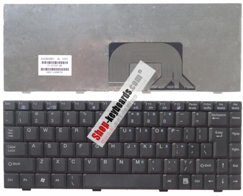 CNY TongFong K430 Keyboard replacement