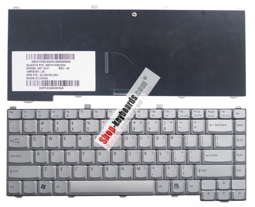 Packard Bell Easynote GN45 Keyboard replacement