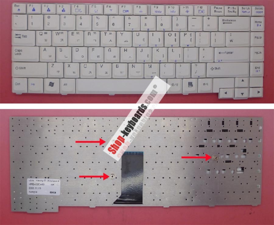 LG T1 SERIES Keyboard replacement