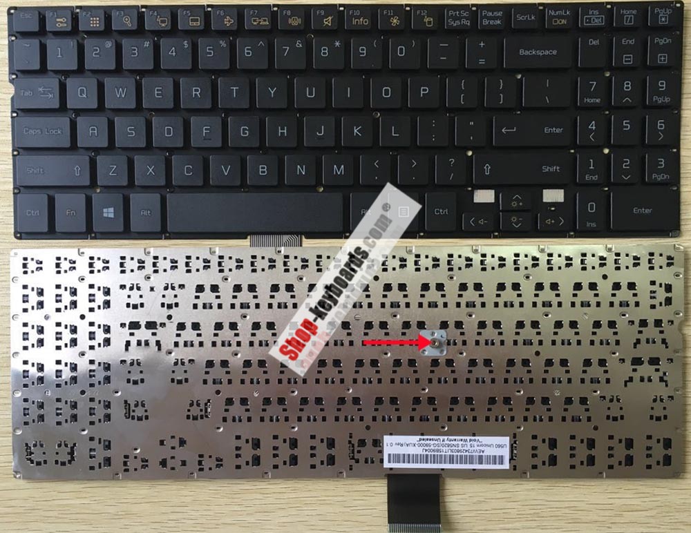 LG SG-59010-XUA Keyboard replacement