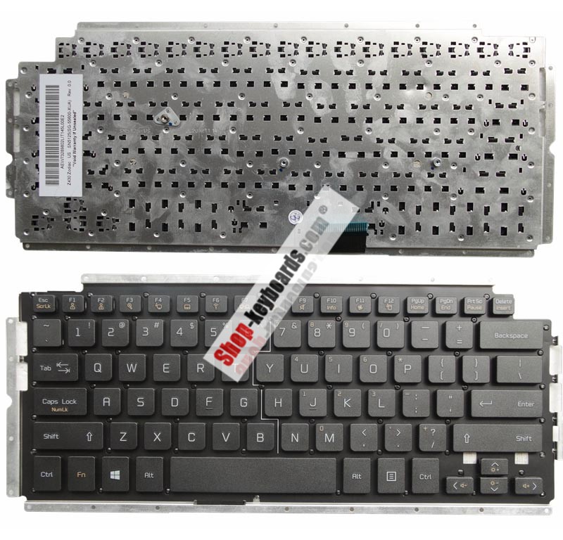 LG AEW73289801L Keyboard replacement