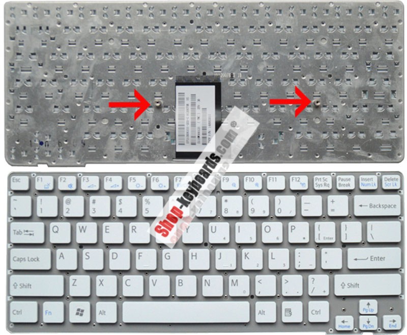 Sony Vaio VPC-CA25 Keyboard replacement