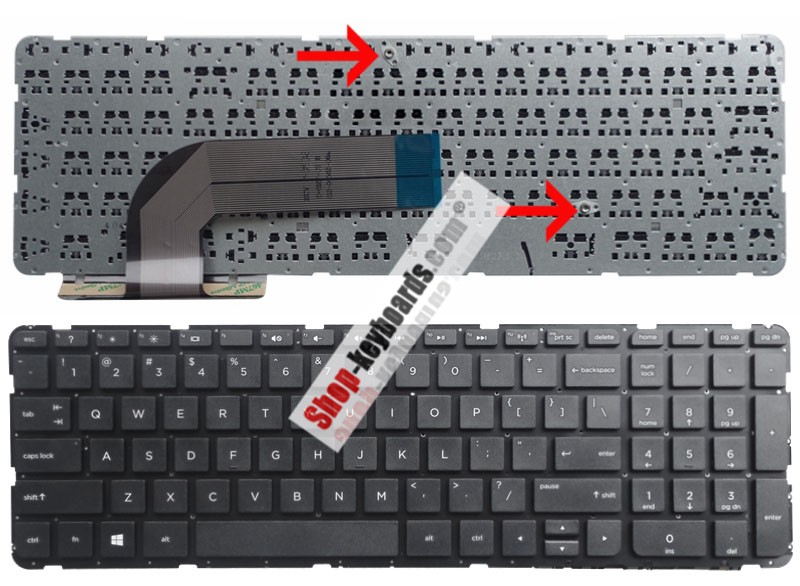 HP Pavilion 17-E139EB  Keyboard replacement