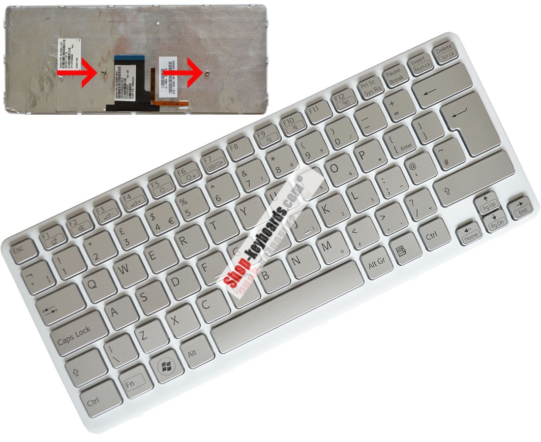 Sony 148954241 Keyboard replacement