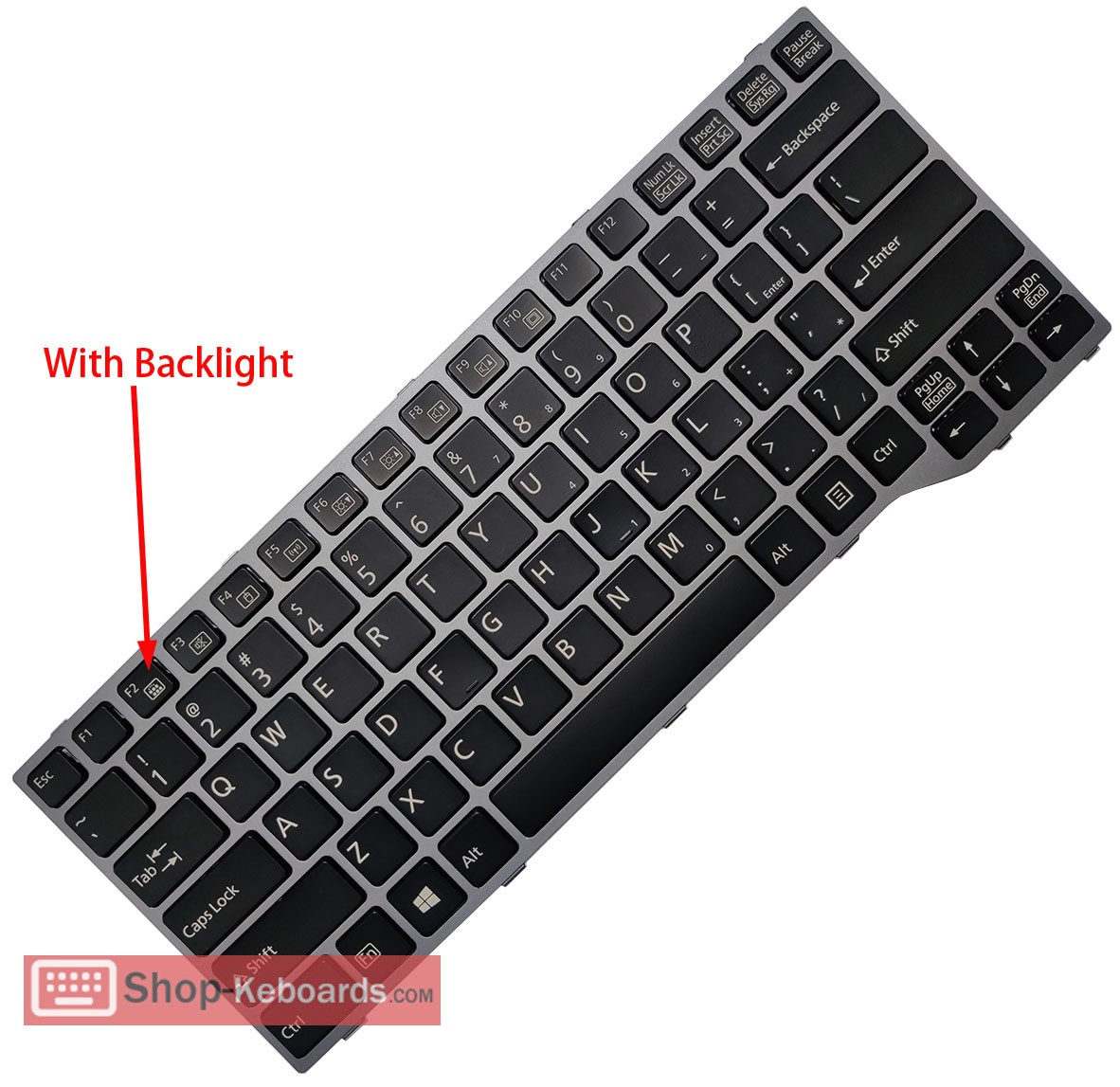Fujitsu MP-12S36DNJD853W Keyboard replacement