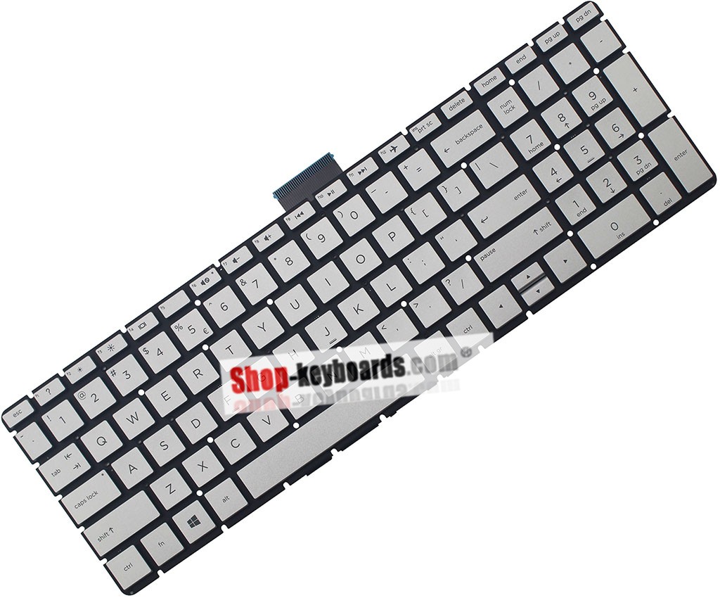 HP 17-BS135ND Keyboard replacement