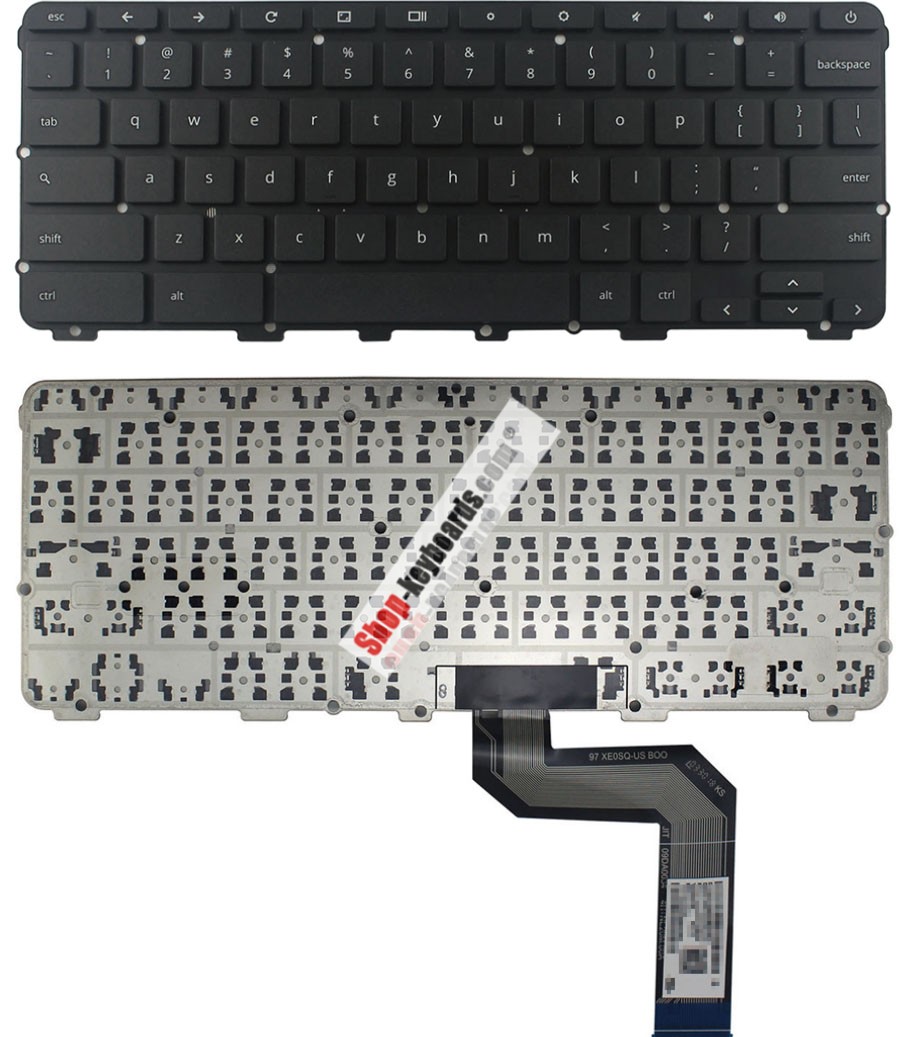 HP Chromebook 11 G5 Education Edition Keyboard replacement