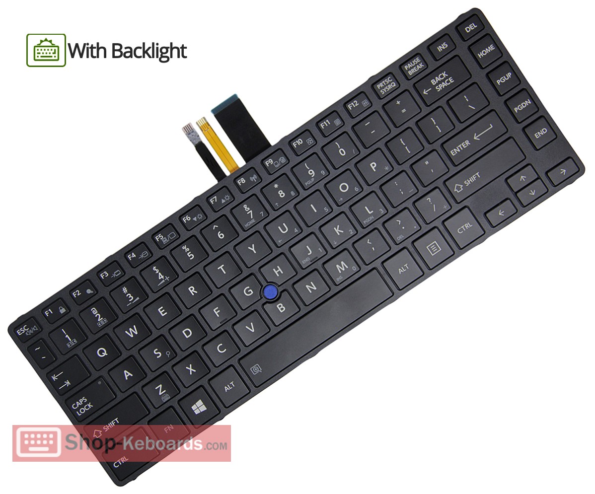 Toshiba TBM15F83SUJ3561 Keyboard replacement