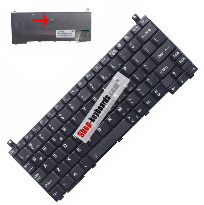 Toshiba PORTEGE R200-113 Keyboard replacement