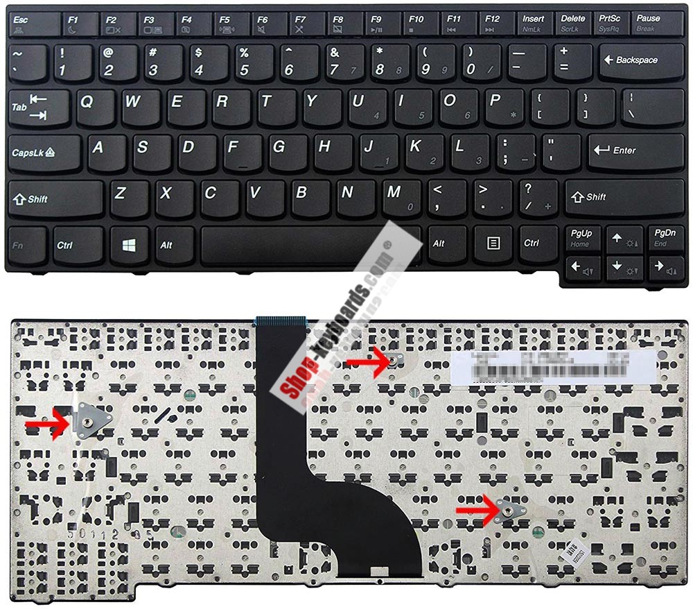 Lenovo MP-12K63US-442 Keyboard replacement
