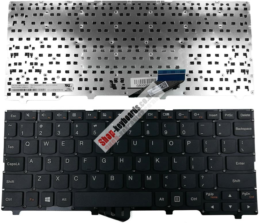 Lenovo LCM15J16F0-H273 Keyboard replacement