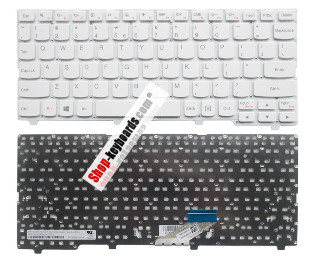 Lenovo 5CB0M53702  Keyboard replacement