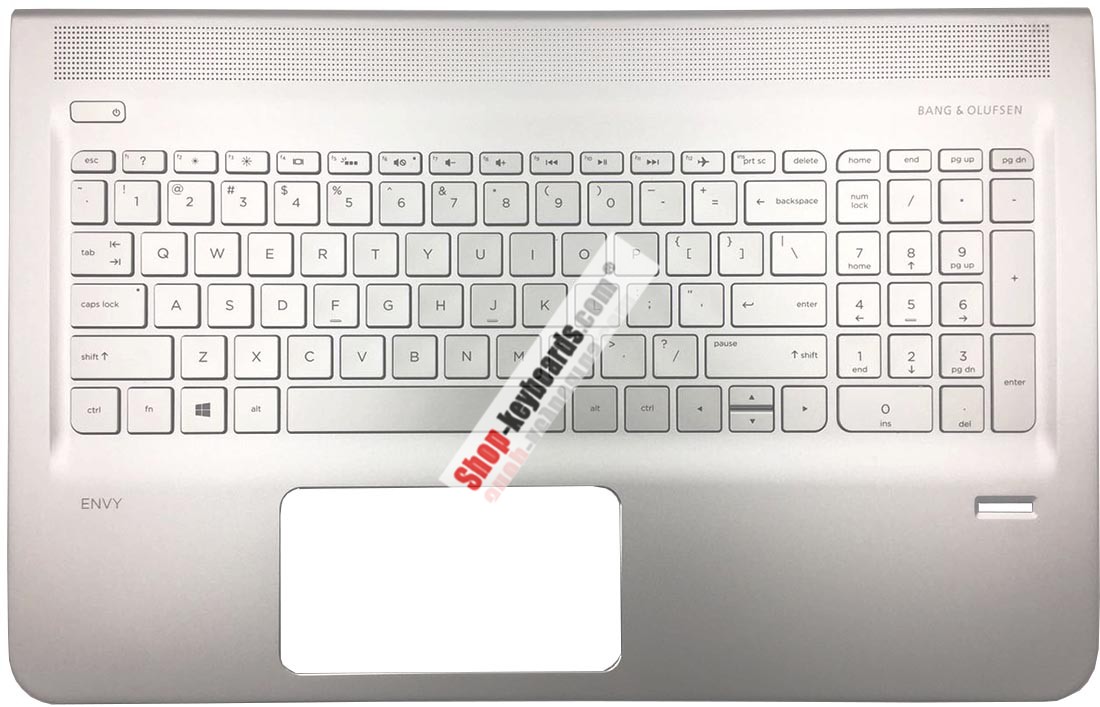 HP ENVY 15-AE101LA  Keyboard replacement