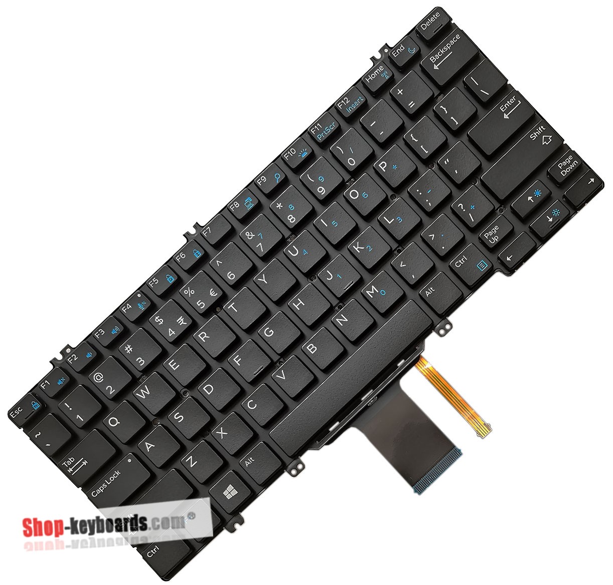 Dell CTO02L528012US  Keyboard replacement