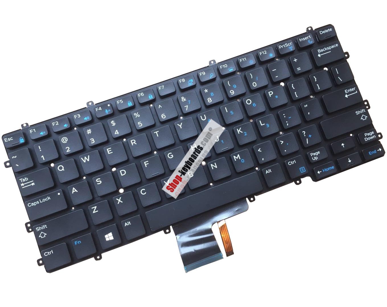 Dell Latitude E7370 Keyboard replacement