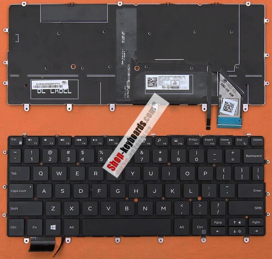 Dell DLM13B26E0J698 Keyboard replacement