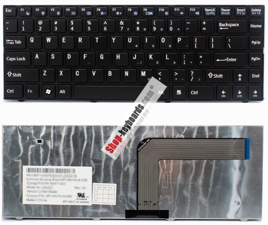 Compal PK130KT1A00 Keyboard replacement