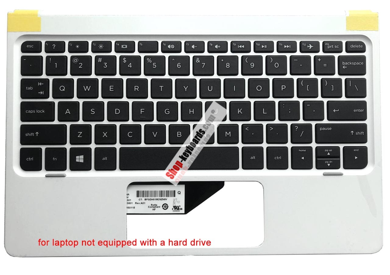 HP PAVILION X2 10-N110NZ  Keyboard replacement
