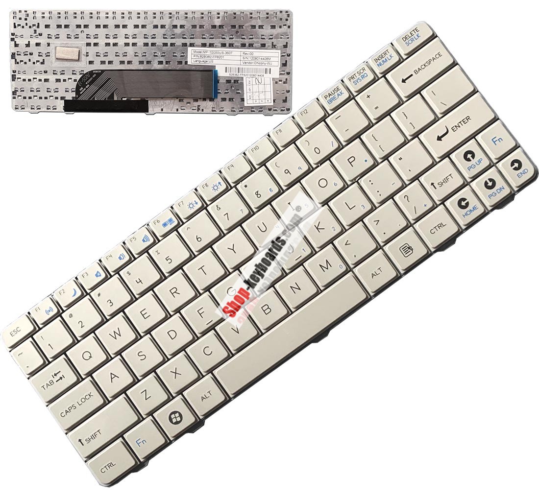 CHICONY MP-10G56LA-360JW Keyboard replacement