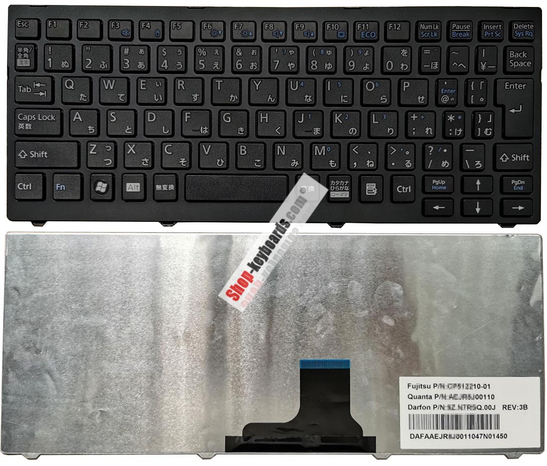 Fujitsu LIFEBOOK PH50/E Keyboard replacement