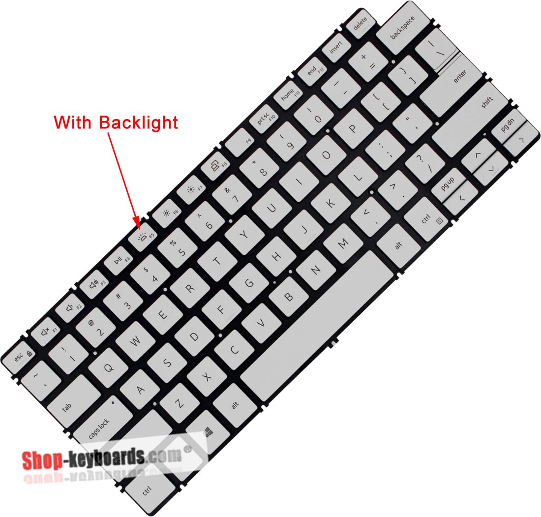 Dell INSPIRON 5490 Keyboard replacement