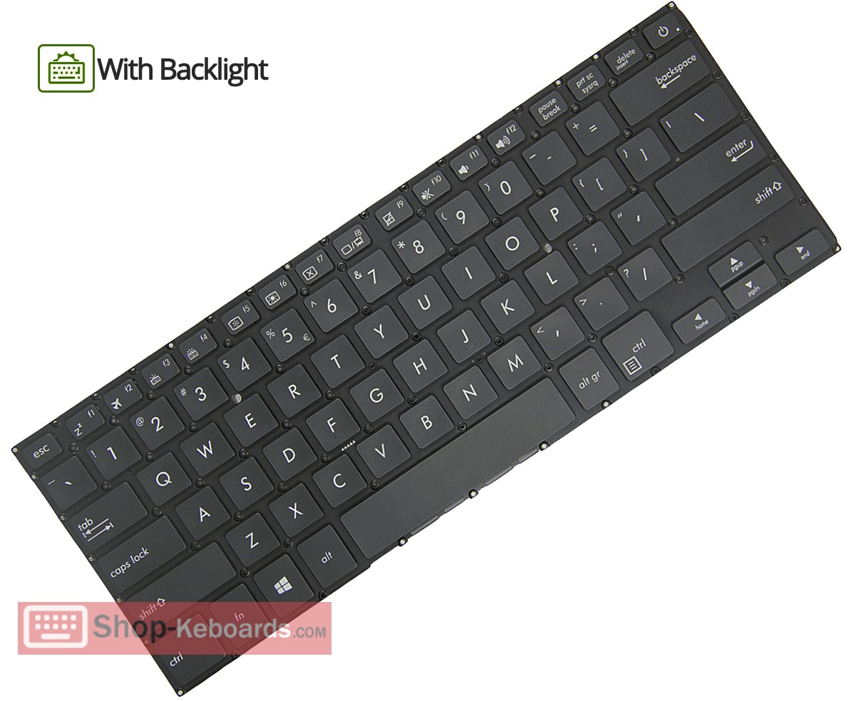 Asus 9Z.NDASB.80E Keyboard replacement