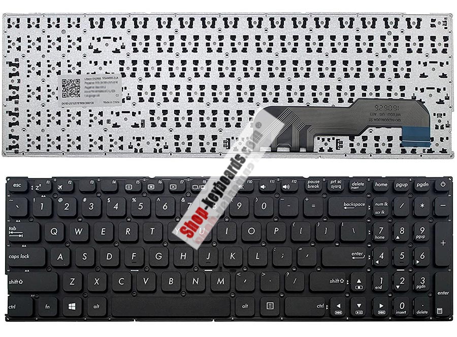 Asus VM592UJ Keyboard replacement