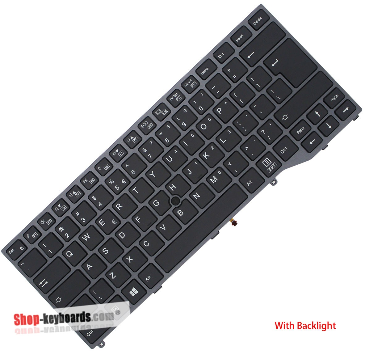 Fujitsu CP724727-01 Keyboard replacement