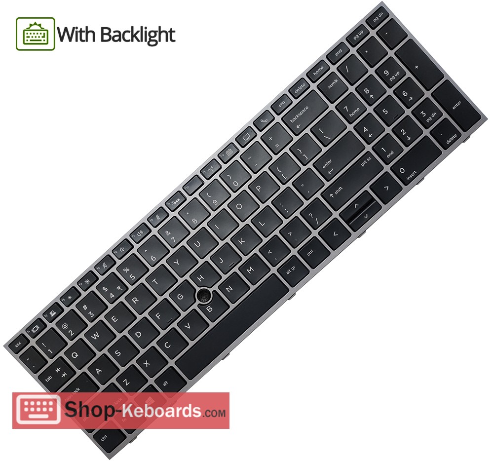 HP ZBook 17 G6 Mobile Workstation Keyboard replacement