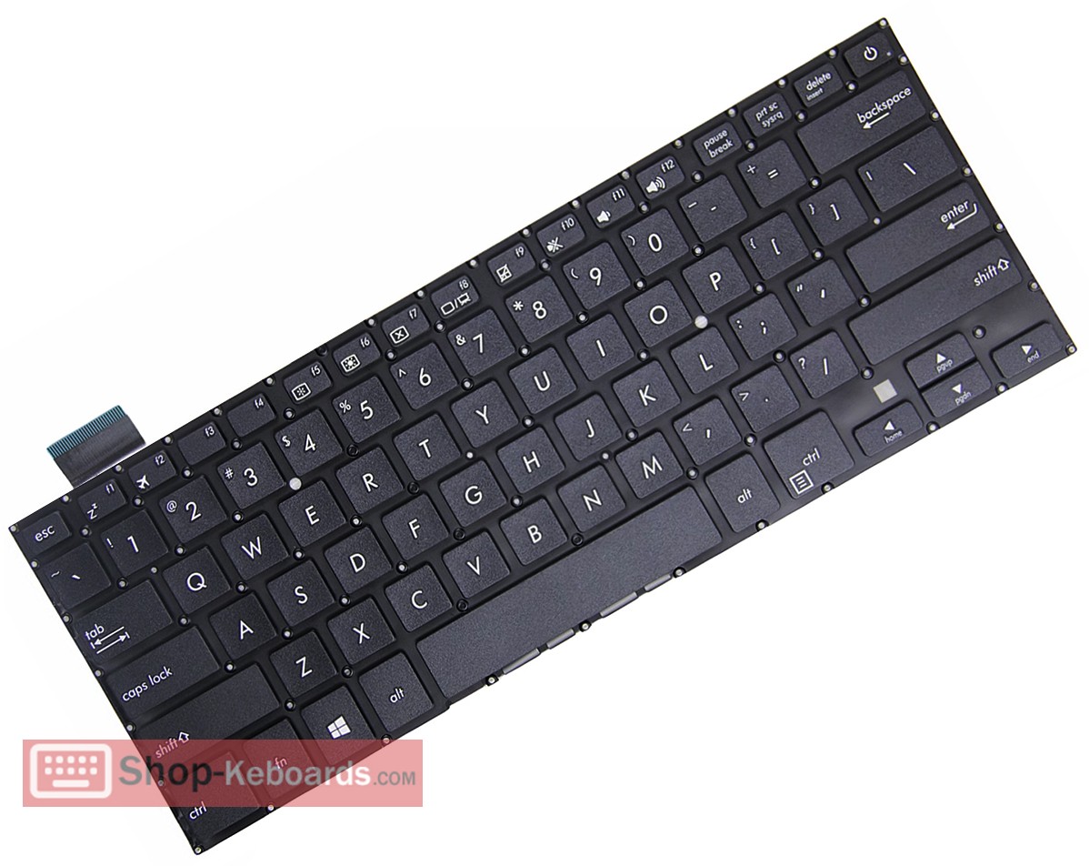 Asus 0KNB0-F126BE00 Keyboard replacement