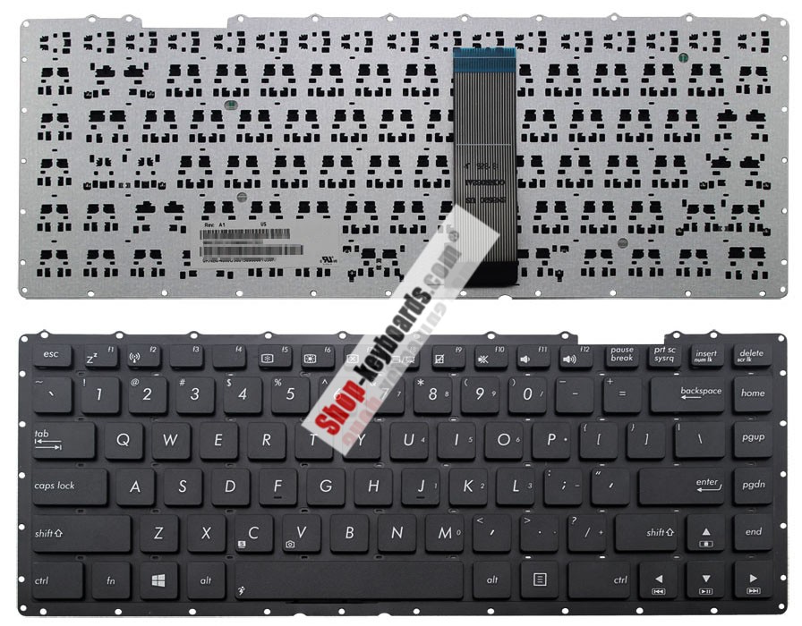Asus MP-13K83US-5285 Keyboard replacement