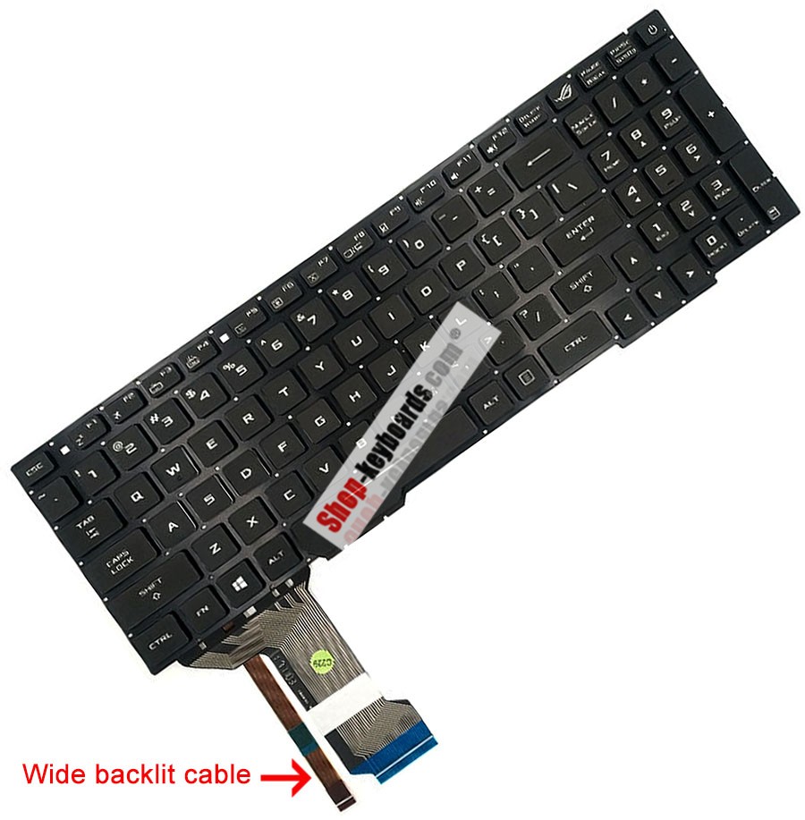 Asus V156362ES1 Keyboard replacement