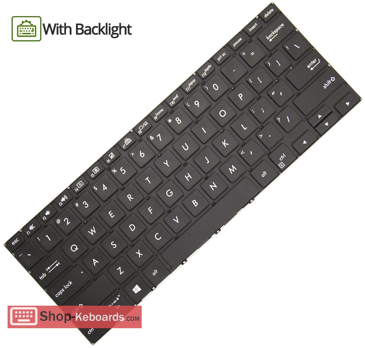 Asus 9Z.NFQBU.10S Keyboard replacement