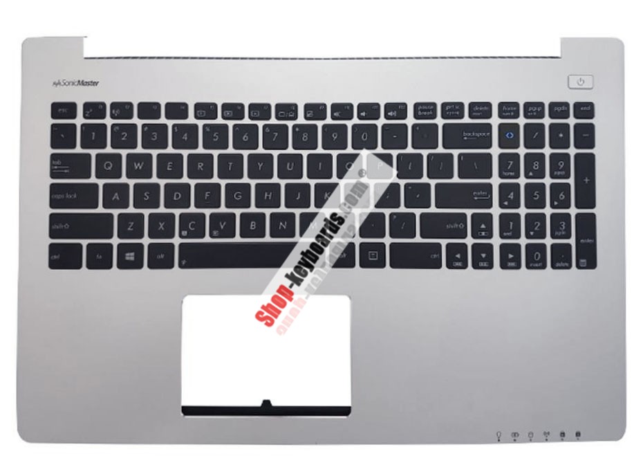 Asus R509 Keyboard replacement