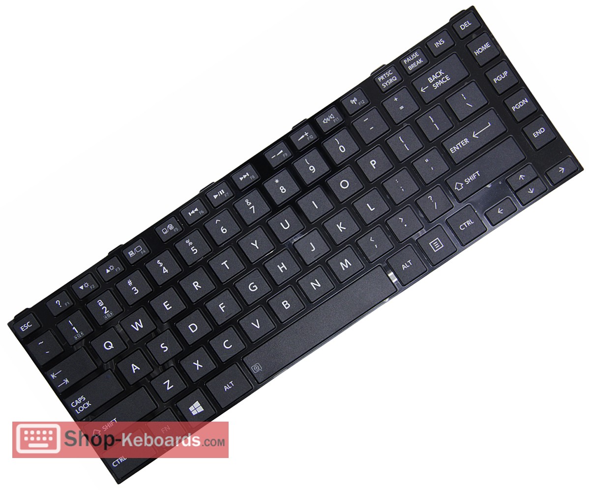 Toshiba AEBY3B00110  Keyboard replacement