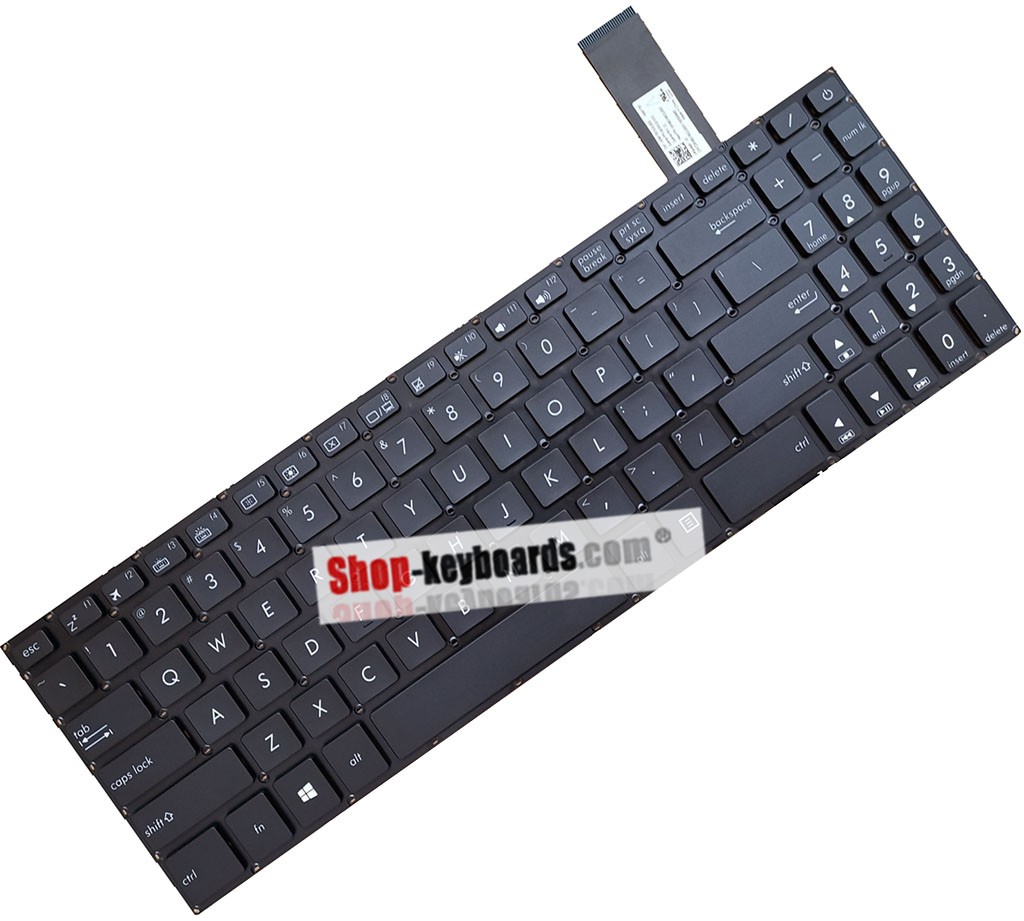 Asus ASM17B13F0J9201 Keyboard replacement
