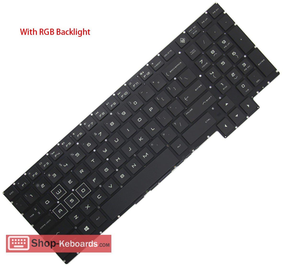 HP Omen 15-CE600 THROUGH 15-CE699 Keyboard replacement