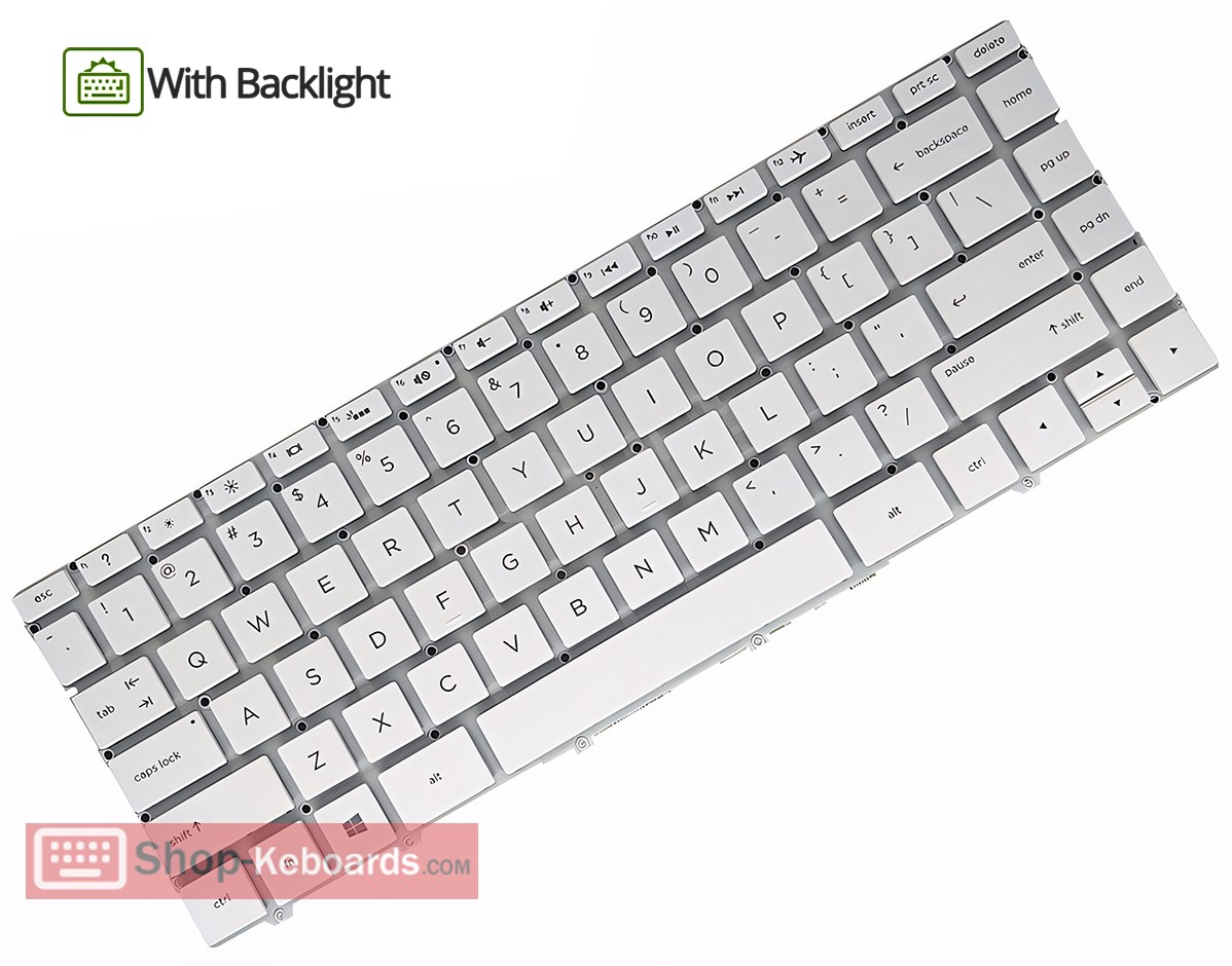 Compal PK1321W1B18 Keyboard replacement