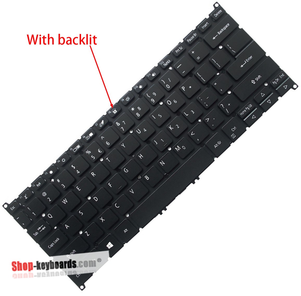 Acer SWIFT 1 swift-1-sf114-32-p90v-P90V  Keyboard replacement