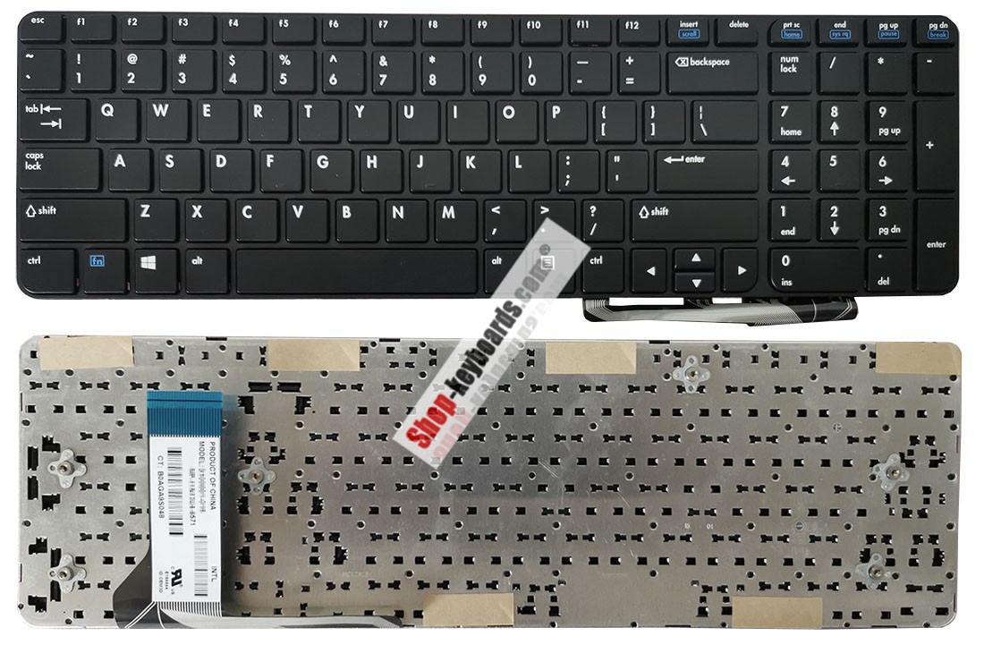 CNY MP-11N136I0-6571 Keyboard replacement