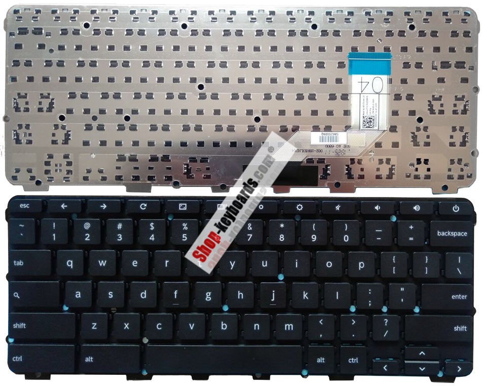 Lenovo 5CB0R07035 Keyboard replacement